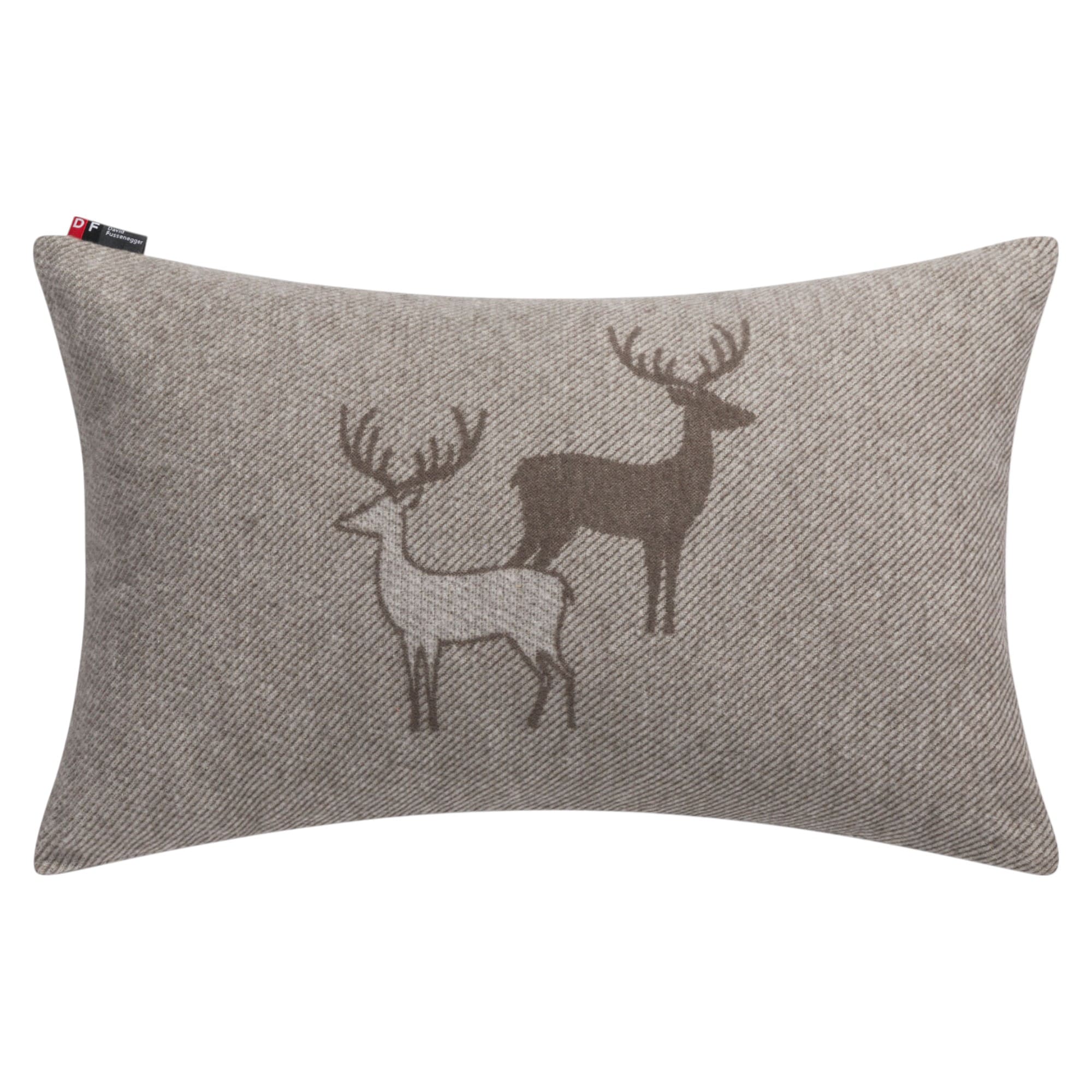 Kissenhülle Hirschrudel Farbe Braun 40x60cm von David Fussenegger online bestellen
