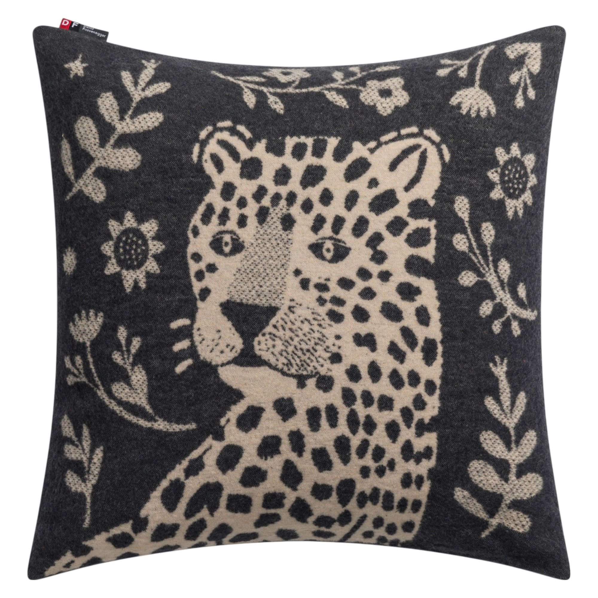 Kissenhülle Leo Farbe Anthrazit 50x50cm von David Fussenegger online bestellen